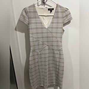 Express Women’s Plaid Business Dress